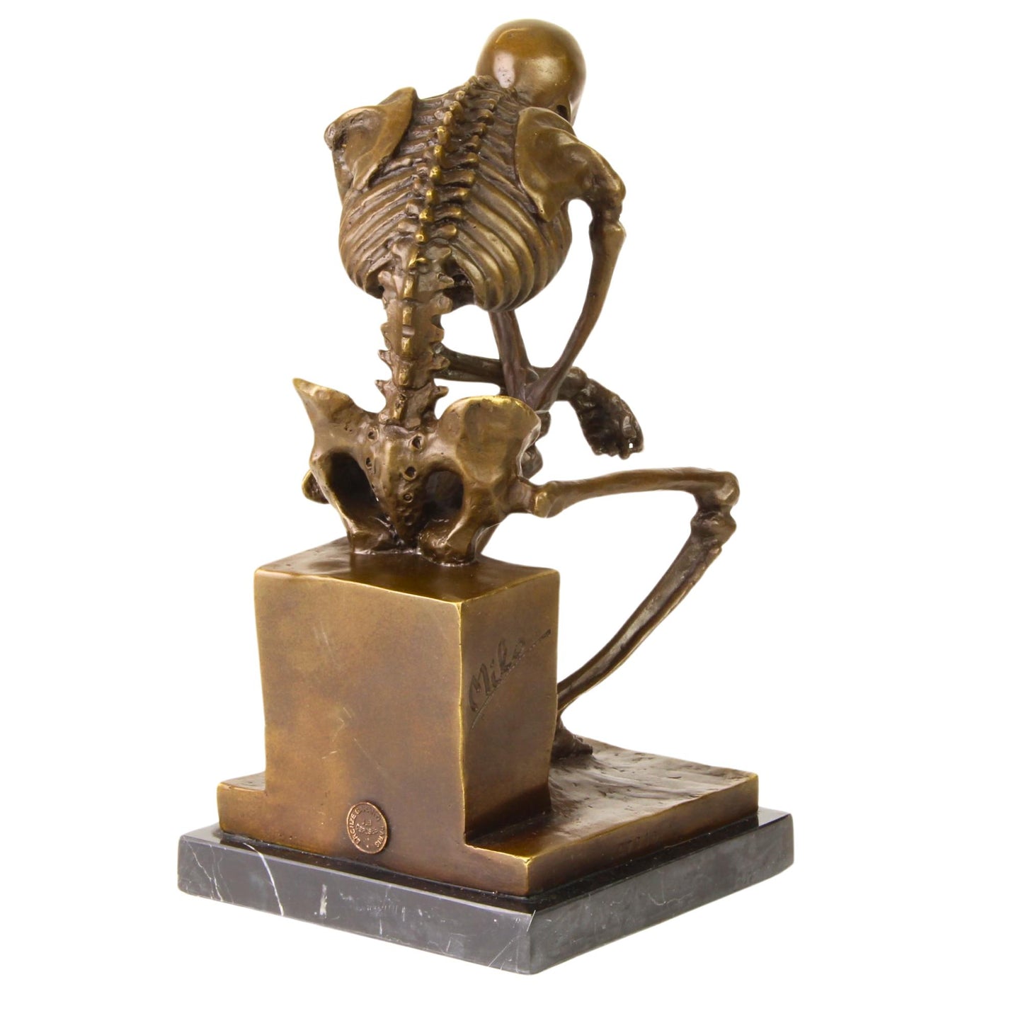 The Thinker Skeleton