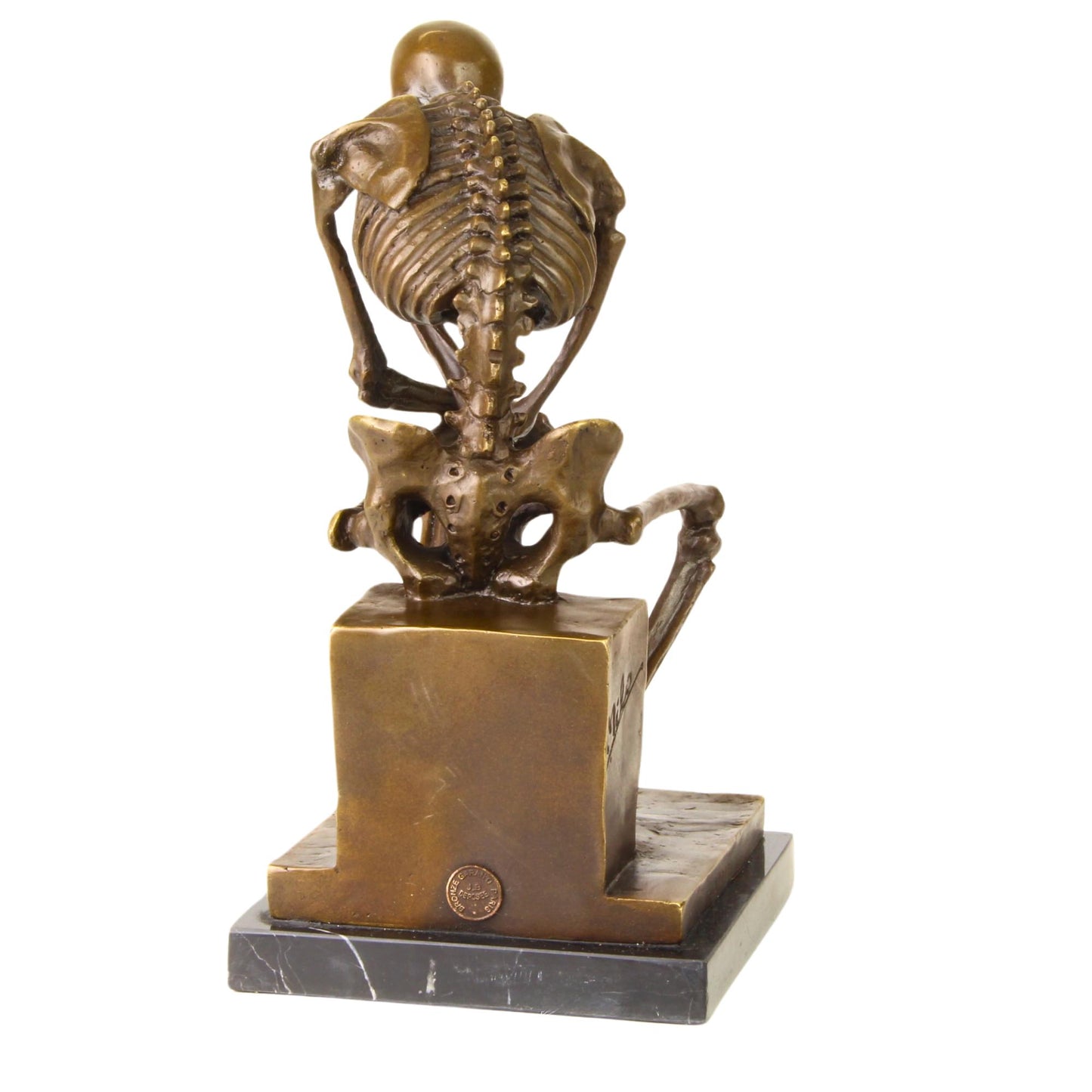 The Thinker Skeleton