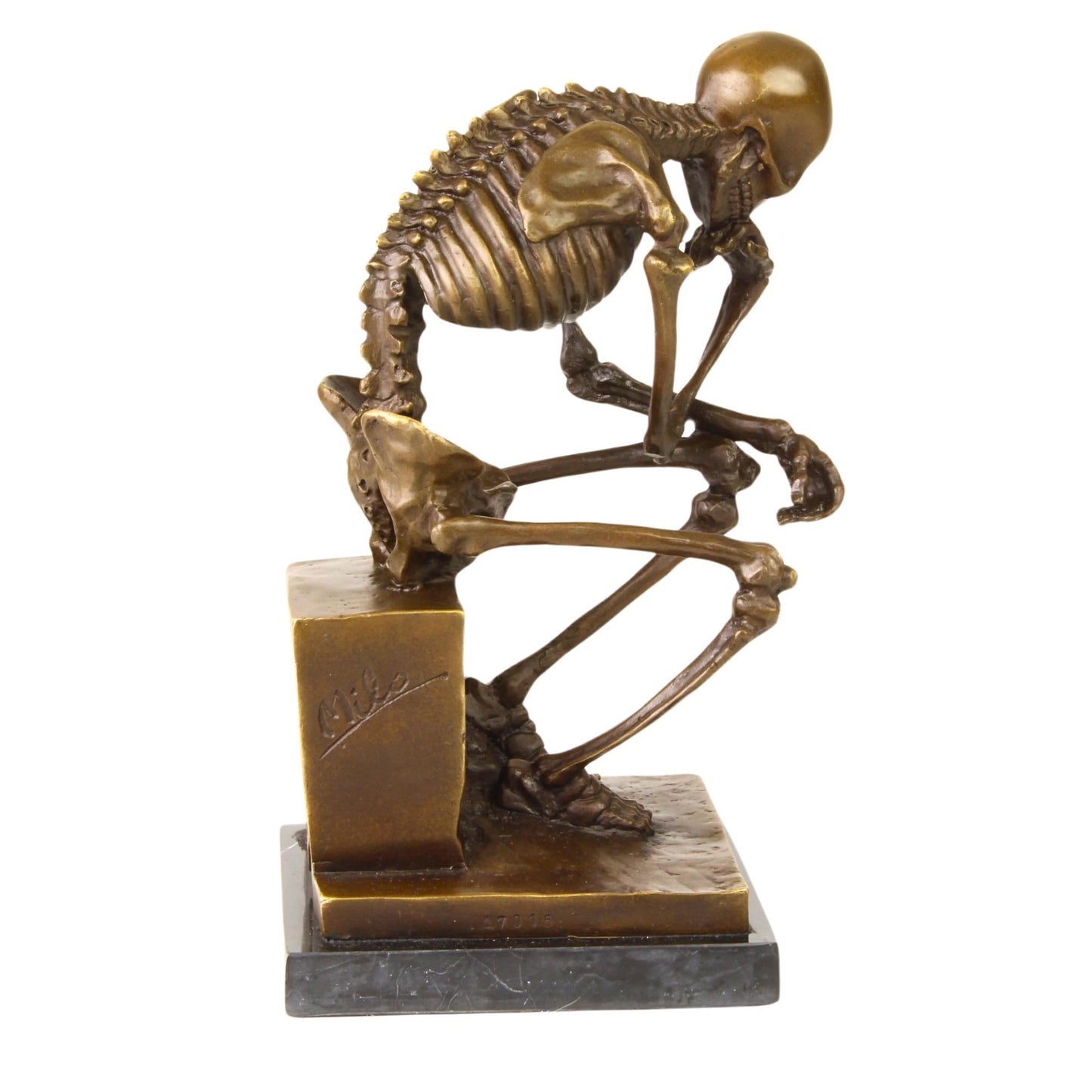 The Thinker Skeleton